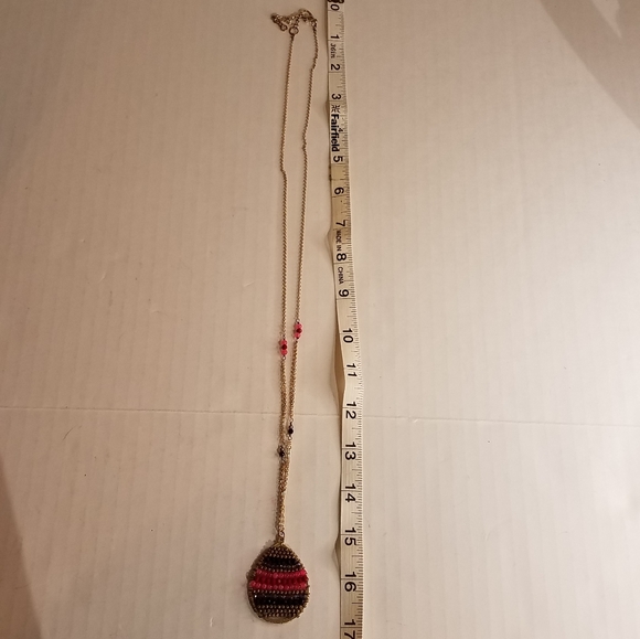 Bead weaving necklace j274 - Picture 4 of 6